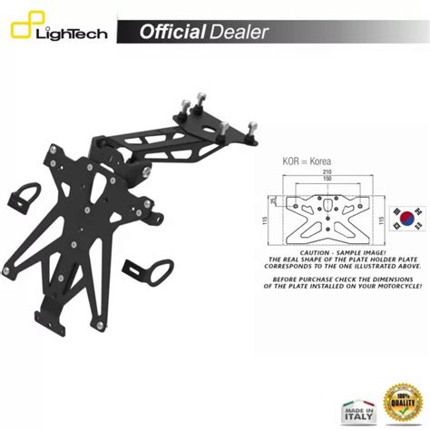 Lightech B Kp Korea Portatarga Regolabile Yamaha Tracer Gt