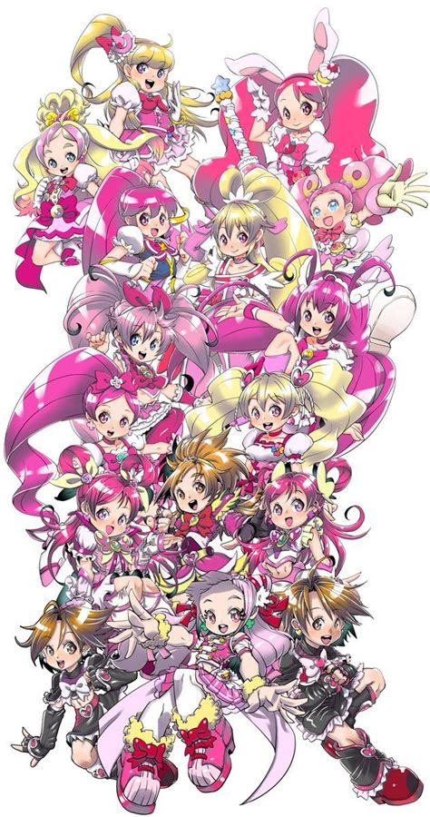 Precure All Stars Mobile Wallpaper 1493351 Zerochan Anime Image Board