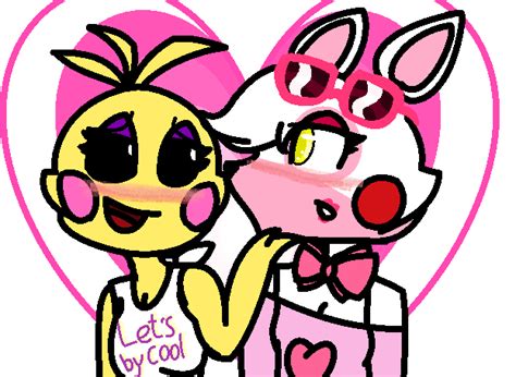 Fnaf Mangle X Toy Chica By Wificzfnaf On Deviantart