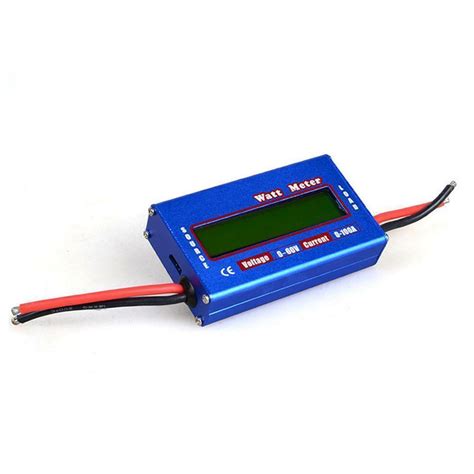 Digital LCD Volt Tester Wattmeter Power Analyzer Leistungsmesser DC RC