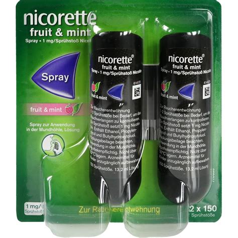 Nicorette Fruit Mint Spray Mg Spr Hsto St Ck Pzn