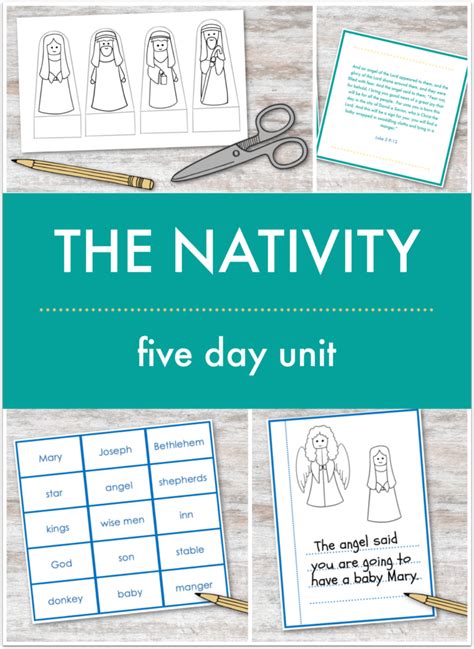 Ready Made Nativity Thematic Unit Nurturestore