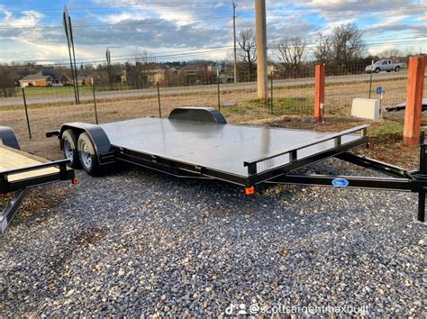 2022 Max Built 82X18SSCH Car Racing Trailer Max Built Trailers