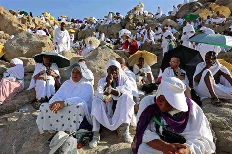 نجاح تصعيد حجاج السياحة الى عرفات واستعدادات قصوى لنفرتهم الي مزدلفة