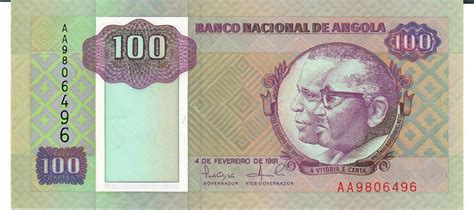 Angola Kwanzas Banknote Geldschein Unc Ma Shops