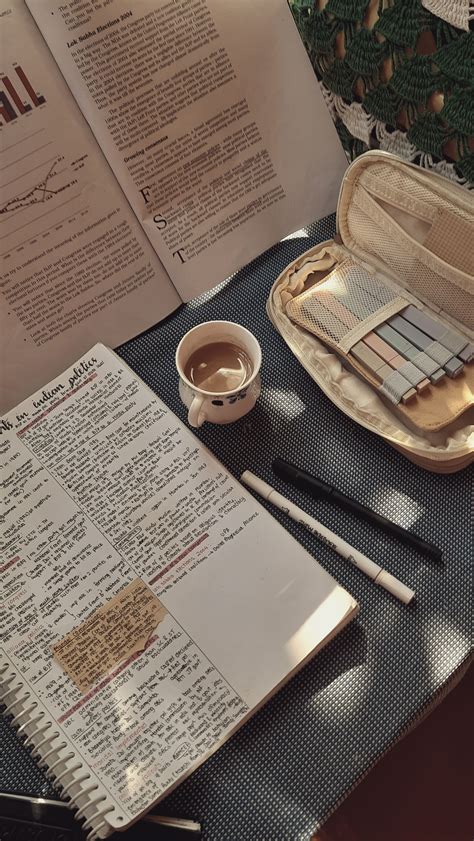 study aesthetic desk artofit