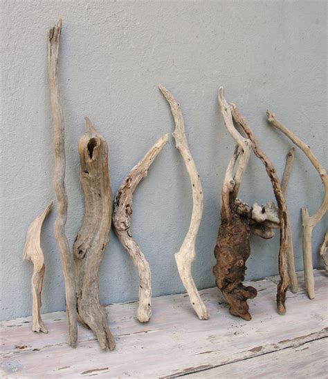 Natural Driftwood Sticks Beach Home Decor Driftwood Decor Etsy