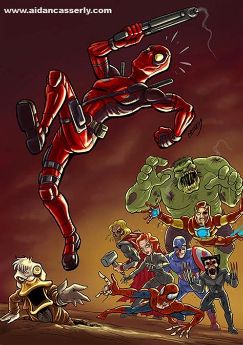 Deadpool Vs Marvel Zombies By Dadahyena Marvel Zombies Marvel Deadpool