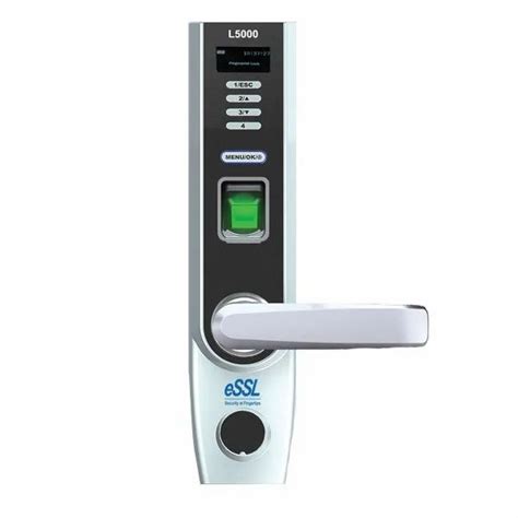 Zinc Alloy Stainless Steel Finish Main Door Essl Biometric Door Locks