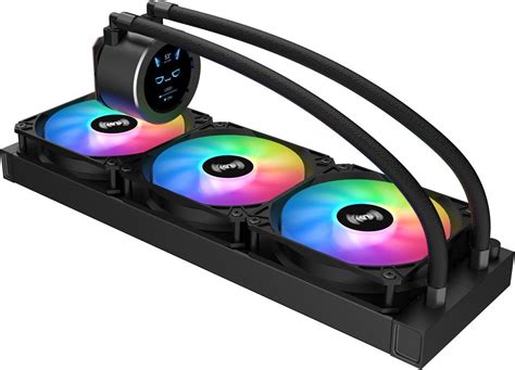 SAMA SM360 Black 360mm Liquid Water AIO CPU Cooler For Gaming PC