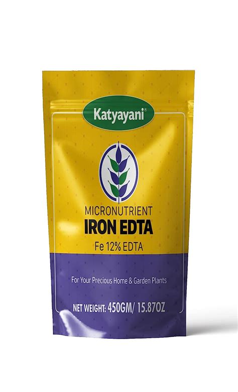 Katyayani Iron EDTA Fe 12 EDTA Chelated Iron Fertilizer For Indoor