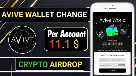 New Airdrop Today New Crypto Airdrop Avive Withdraw Wallet