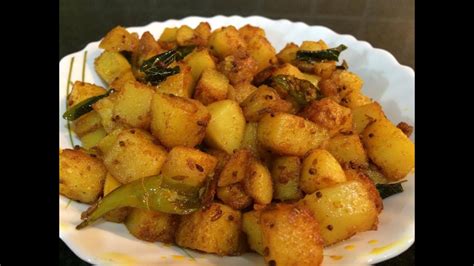 Simple Potato Fry Curry Aloo Fry Recipe Easy And Quick Potato