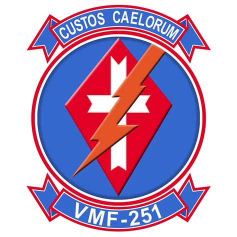 Vmf 251 Logo 1957 1963 Vmf 251 Thunderbolts 1945 Jan Flickr