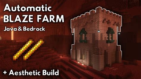 Minecraft BLAZE FARM Tutorial 1 21 MINECRAFT TUTORIAL YouTube