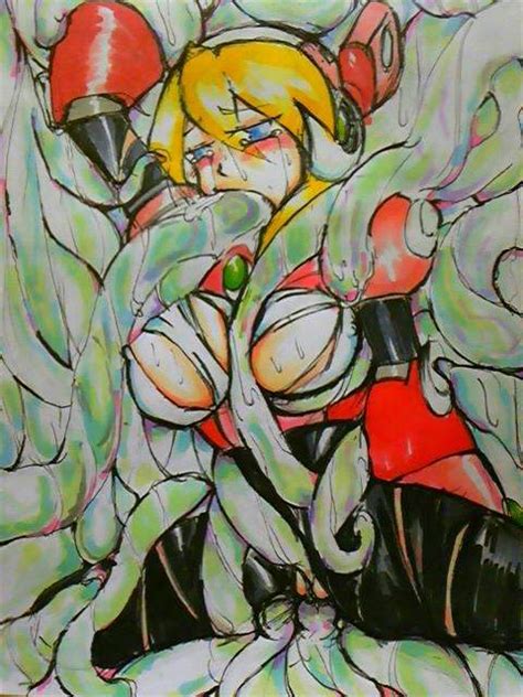 Rule 34 Alia Android Blonde Hair Bodysuit Mega Man Mega Man X Robot