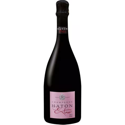 Champagne Jean No L Haton Ros Extra Brut Ros Au Meilleur Prix