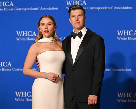 Yes Colin Jost Knows Hes Second Gentleman To Scarlett Johansson