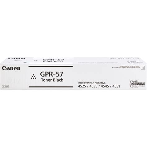 Canon Gpr Original Toner Cartridge Black Each Quantity