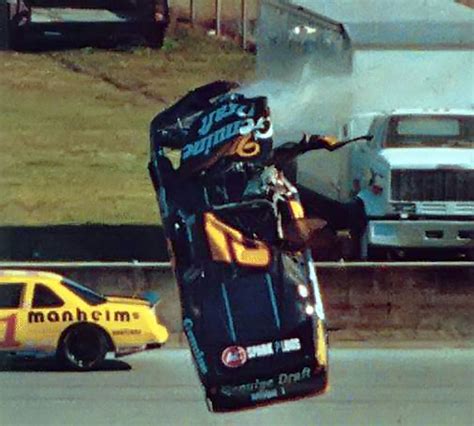 Rusty Wallace Airborne Crash At Daytona 500 February 14 1993 Rusty