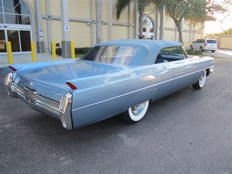 1964 CADILLAC DEVILLE CONVERTIBLE MINT RUST FREE FLORIDA CAR LIKE NEW