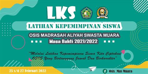 Desain Banner Lks Ldks Latihan Dasar Kepemimpinan Siswa Latihan Kepemimpinan Siswa Intel