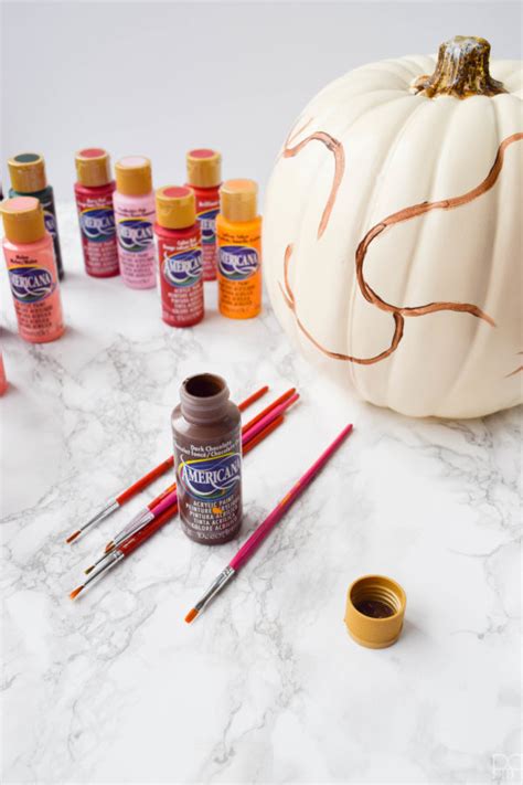 Diy Painted Fall Pumpkin Pmq For Two