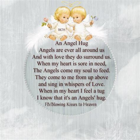 An Angel Hug Angels In Heaven Hug Angel