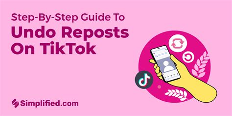 Step-by-Step Guide to Undo Reposts on TikTok | Simplified