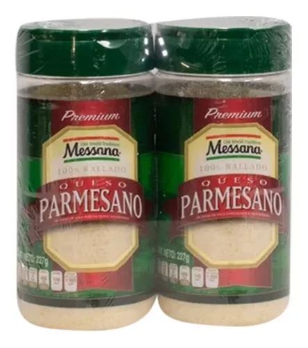 Queso Parmesano Messana Rallado Con Piezas De Grs Mercadolibre