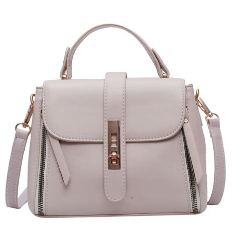 Effen Kleur Pu Lederen Crossbody Tassen Voor Vrouw Grandado