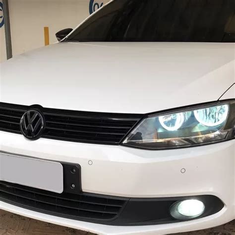 Angel Eyes Olho De Anjo Led Drl Diurno P Jetta Parcelamento Sem Juros