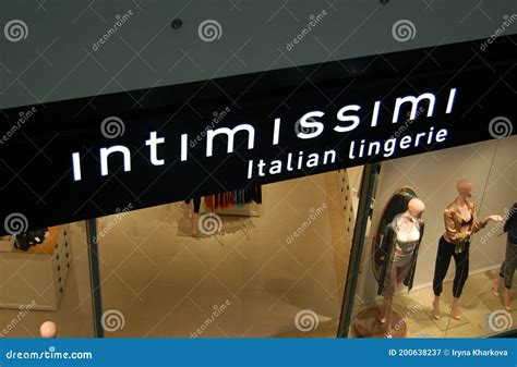 Kyiv Ukraine Intimissimi Logo Famous Italian Lingerie And Underwear