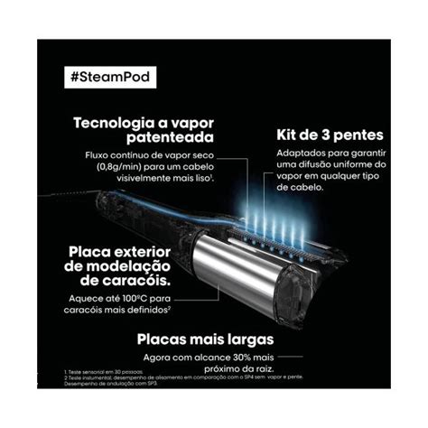 Alisador de Cabelo L Óreal Professional Steampod 4 0 KuantoKusta