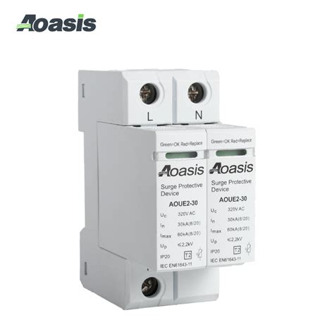 Aoasis Aoue Ac Spd Lightning Arrester P V Power Surge