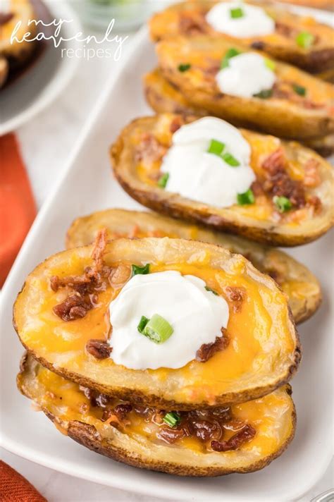 Air Fryer Potato Skins Recipe My Heavenly Recipes