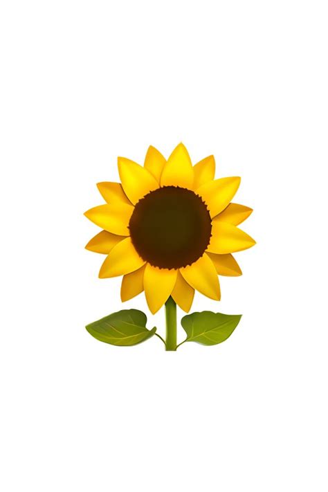 🌻 Sunflower Emoji | Emoji flower, Icon emoji, Emoji