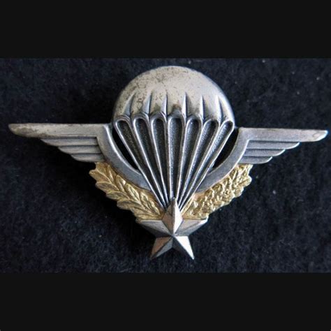 insigne métallique brevet parachutiste Delsart G 1185 Numéroté 664895