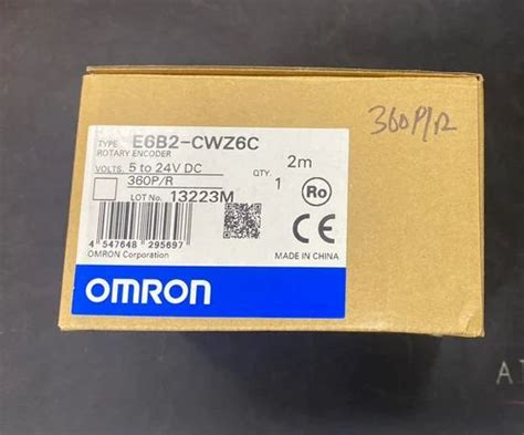 Black Omron E B Cwz C P R Encoder For Industrial At Rs Piece