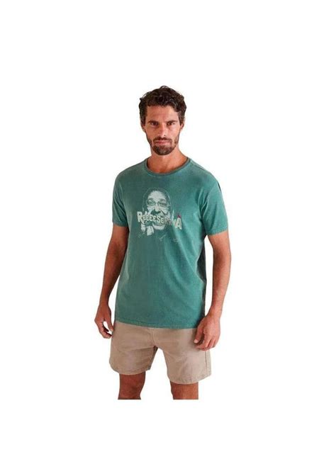 Camiseta Galvao Reserva Verde Stoned Reserva