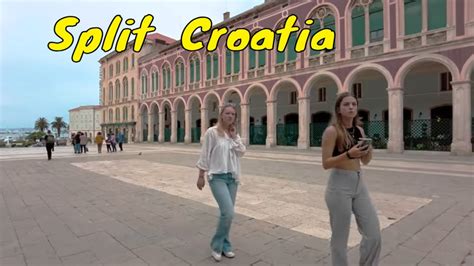 Split Croatia Walking Tour K Youtube