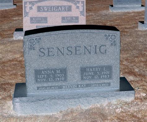 Anna M Sensenig Sensenig 1903 1970 Find A Grave Memorial