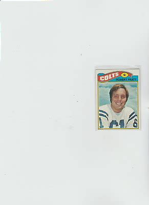 1977 Topps 456 Robert Pratt RC COLTS EBay