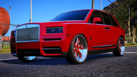 Rolls Royce Cullinan On AMANI Forged Wheels GTA V DONK MODS YouTube