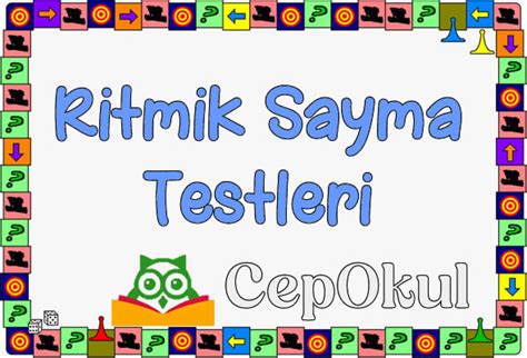 S N F Y Zer Ve Biner Sayma Testleri Matematik Ritmik Sayma Test Z