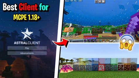 Best Client For Mcpe Astral Client Mod For Minecraft Pe Fps