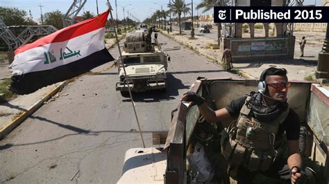 Iraq Forces Pushing Isis Out Of Tikrit Give Few Thanks For U S