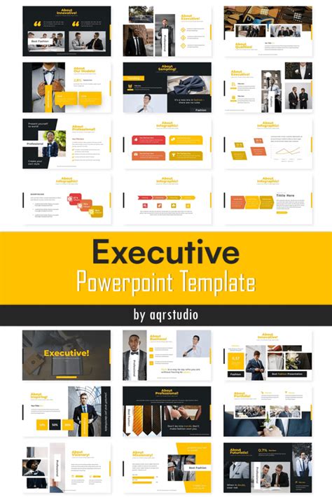 Executive - Powerpoint Template – MasterBundles