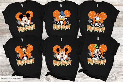 Halloween Disney Family Shirt 2024, Halloween Mickey and Friends Shirt ...