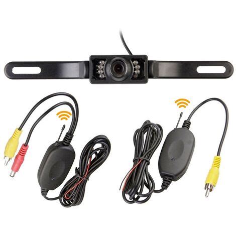 CAMARA DE MARCHA ATRAS COCHE CAMARA DE VISION TRASERA 7 LED COLORES